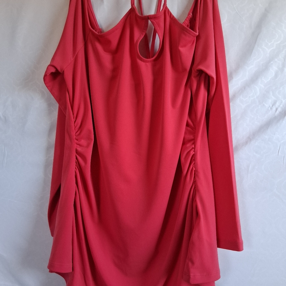 Michael Kors Vibrant Pink Fabric with Logo Tag